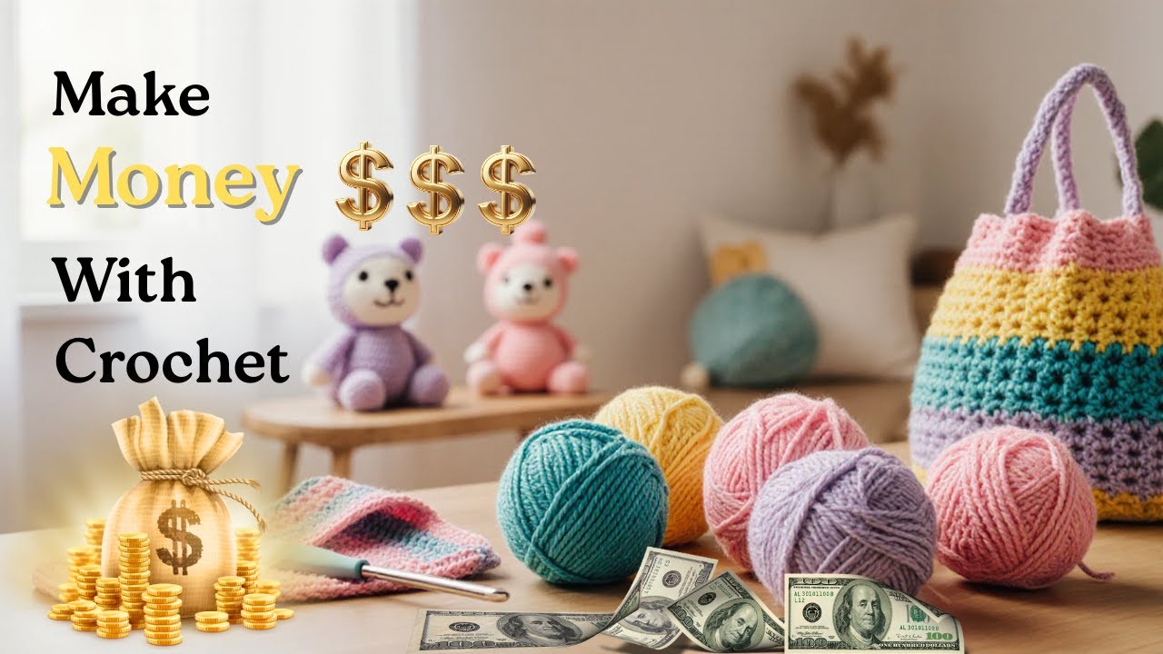 How to Make Money with Crochet | Best Crochet Products to Sell Online & Offline