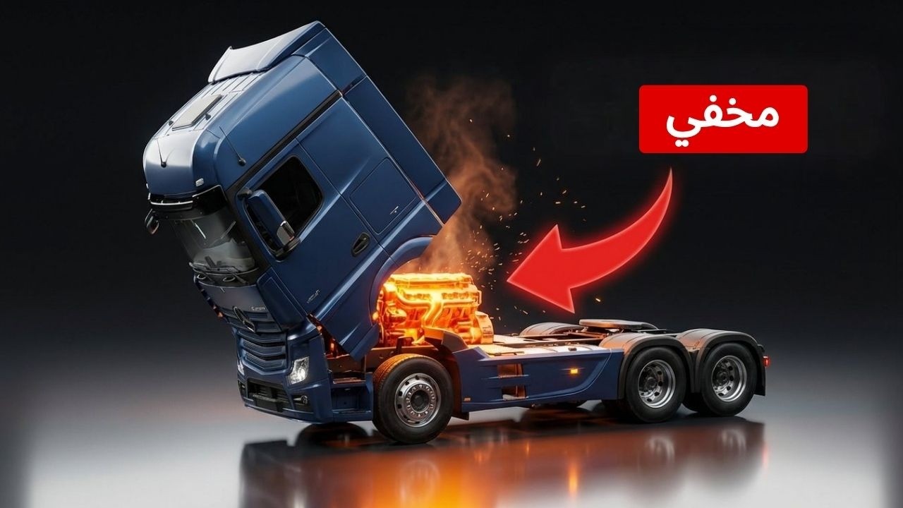 لِمَاذا يُمكِن إمالة كابينة الشاحنة؟