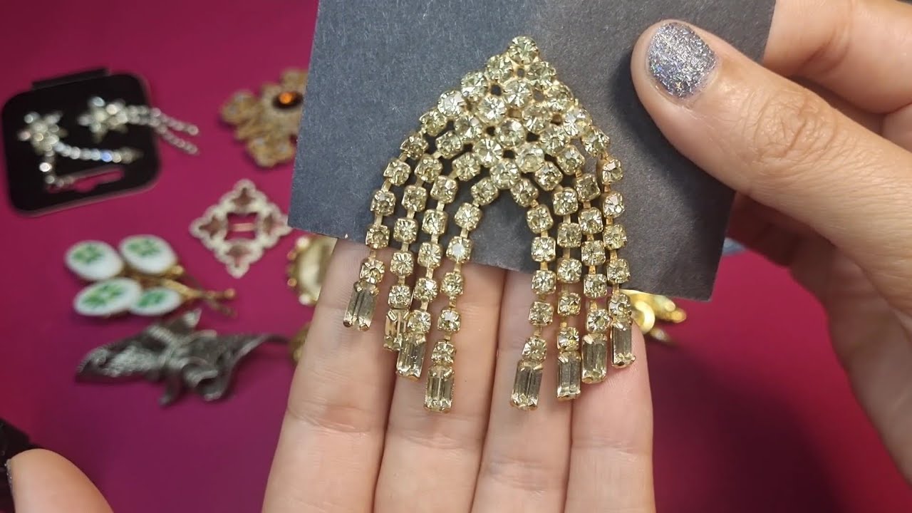 62. Vintage jewellery haul from charity shops in UK