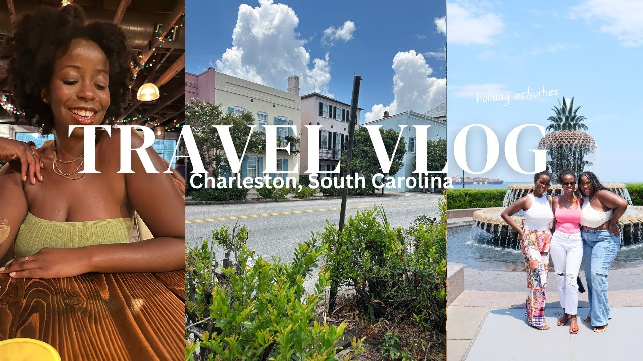 CHARLESTON VLOG | weekend sister trip, sightseeing, restaurants + more