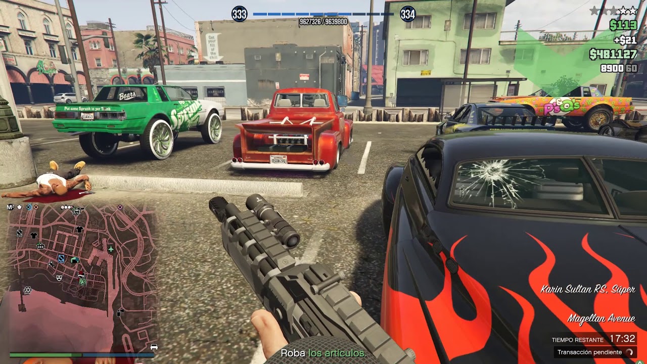 GTA V Batalla Comercial.