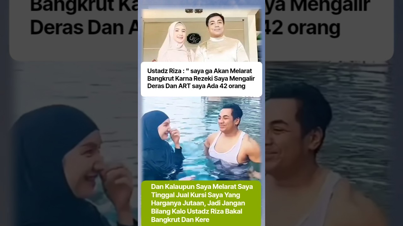 USTADZ RIZA GA BAKAL BANGKRUT😱#ustadzriza #beritaviral #beritaterbaru #gosip #artis #fyp
