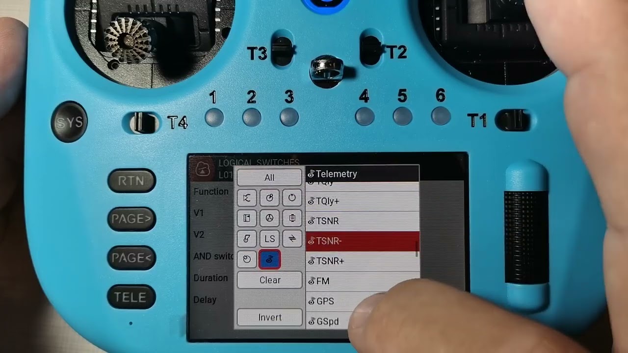 Radiomaster TX15 model programming – Part 3 / Programování modelu Radiomaster TX15 – díl 3