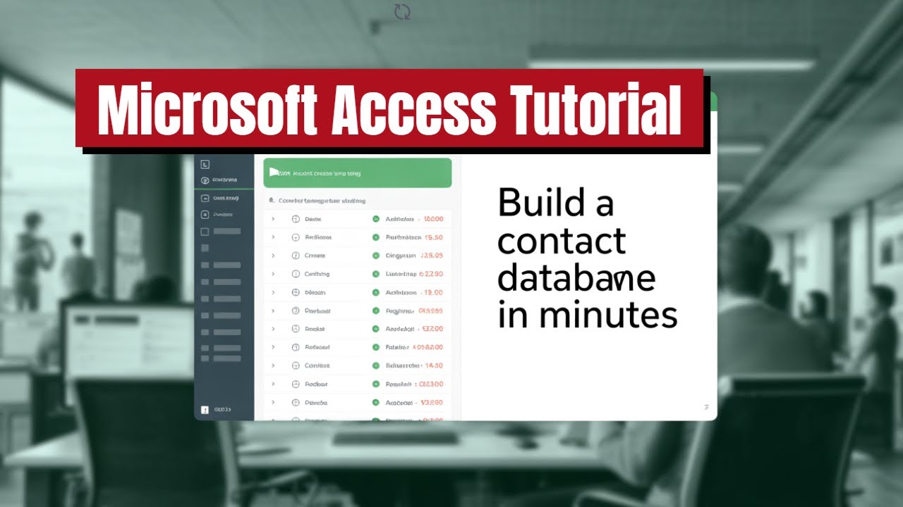 Build a CONTACT TRACKING Database in Minutes or Risk Falling Behind