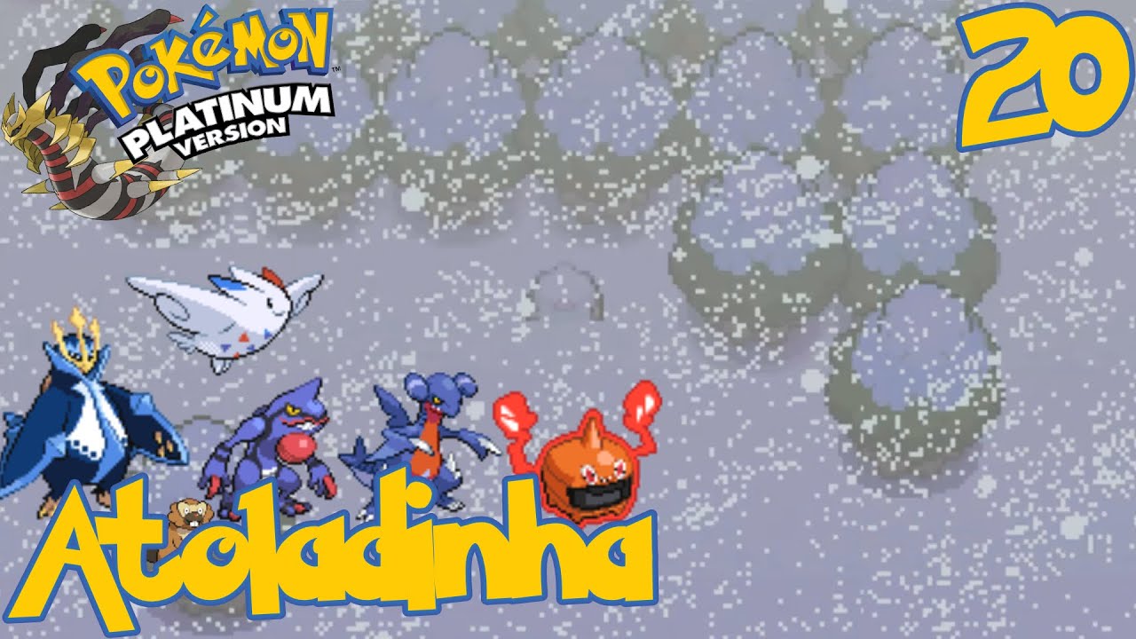 Desafio rardicore andar numa nevasca de sainha - Pokémon platinum #20