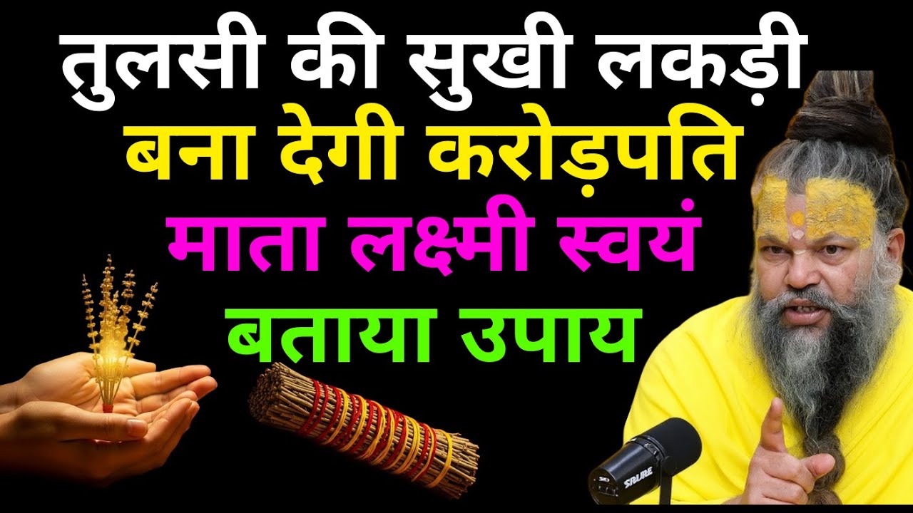 तुलसी की सुखी लकड़ी बना देगी करोड़पति होगी हर मनोकामना पूरी बस कर लो यह उपाय। Premanand ji maharaj
