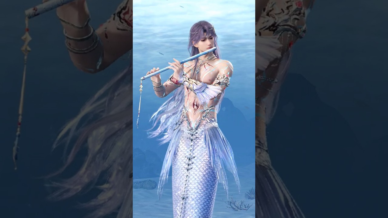 Rafayel Mermaid Outfit. Lemurian Sea God. #rafayel #loveanddeepspace #mermaid #mermaidman
