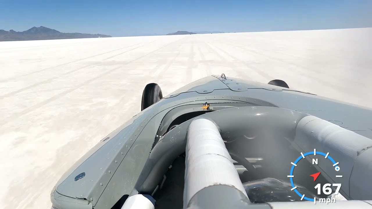 Gary Mauer Aug 10 2023 Bonneville Speedweek 1st run