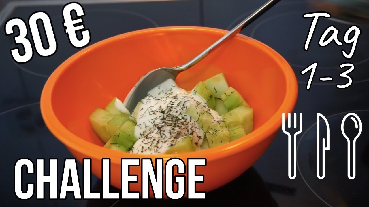 30€ WOCHENEINKAUF CHALLENGE - TAG 1-3 ⎮weeklyMel