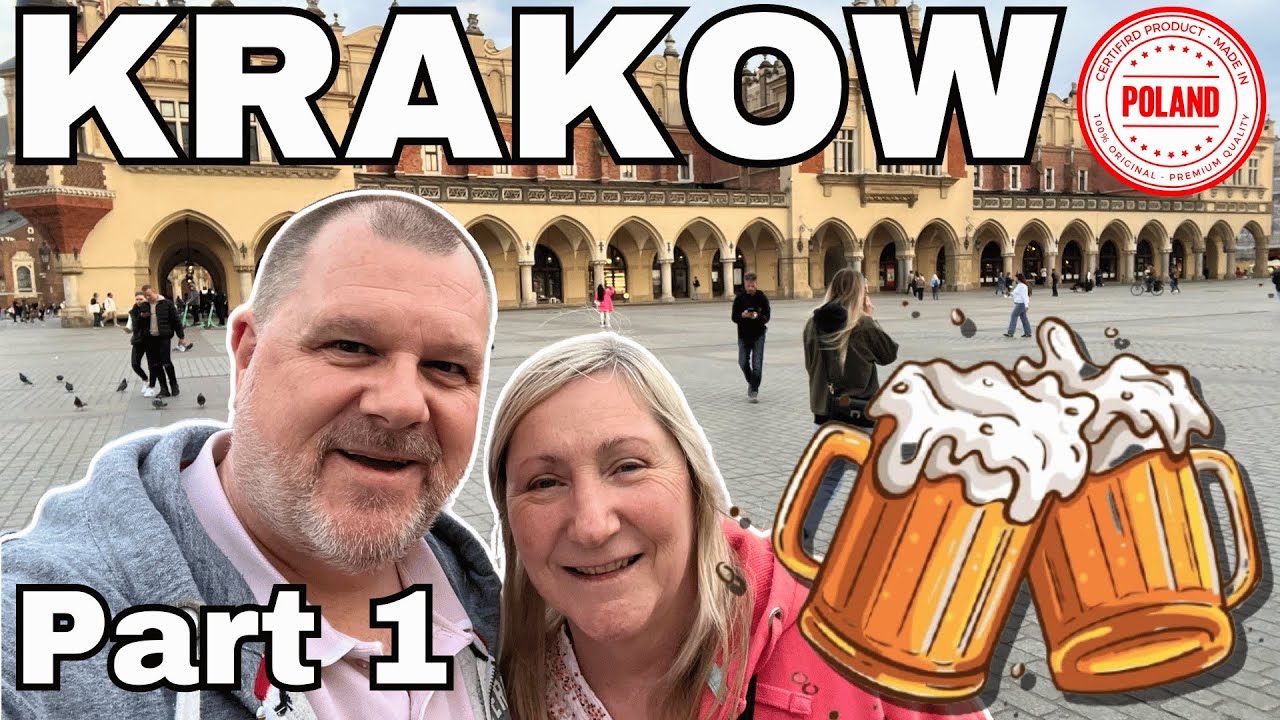 Krakow Travel Vlog 2025 – Food, Beer & Stunning Old Town! (Part 1)