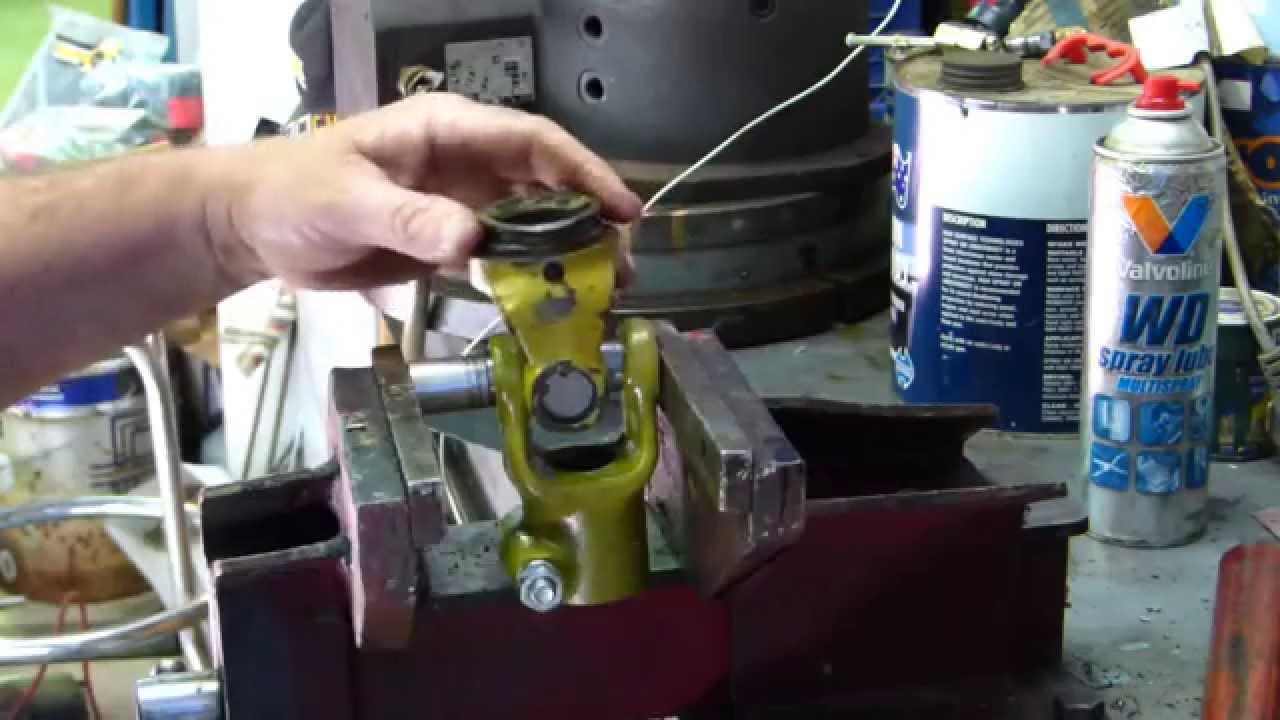 How to fit a Universal Joint on a Tractor or an Implement Driveshaft