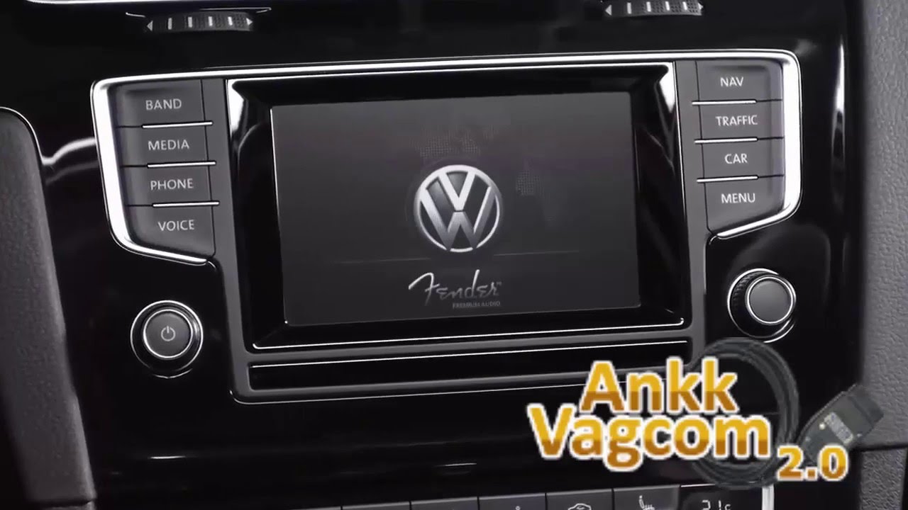 VW Discover Media (MIB1) Enable Fender logo
