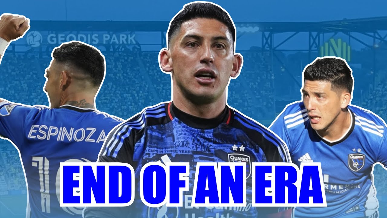 Cristian Espinoza Says Goodbye to the San Jose Earthquakes