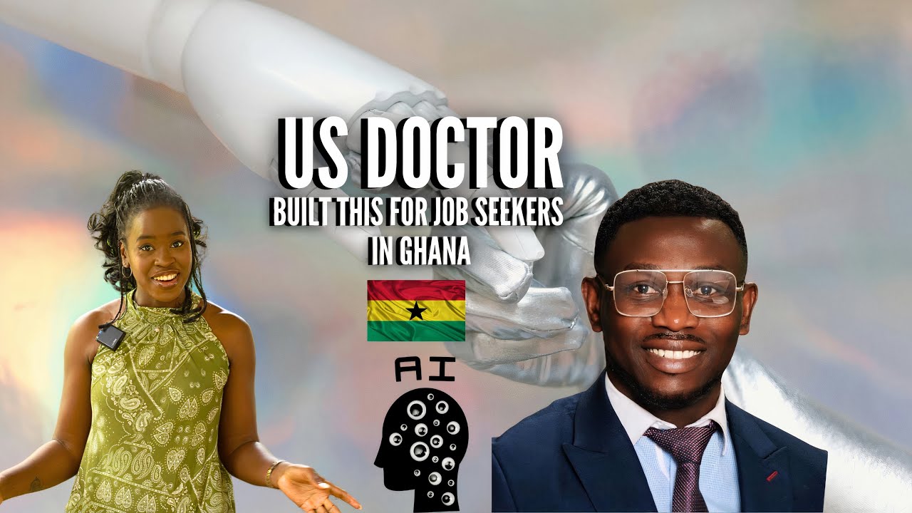 THIS US DOCTOR IS MAKING IT EASY TO FIND JOBS  IN GHANA