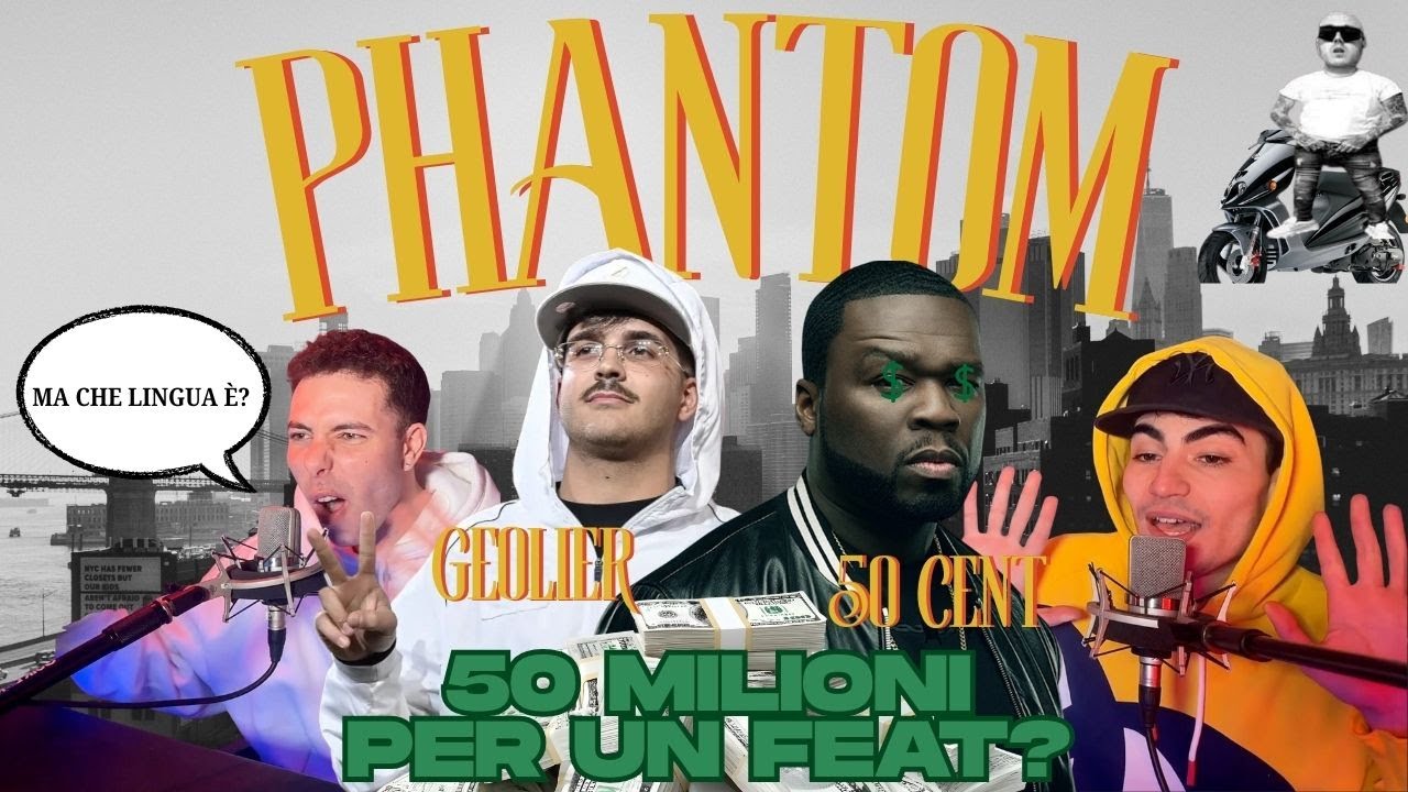 Geolier Feat 50 Cent - PHANTOM | Reaction ITA Tutto è possibile?