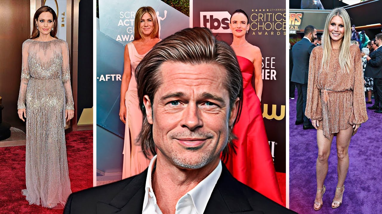 Brad Pitt - All Girlfriends (1988-Present)