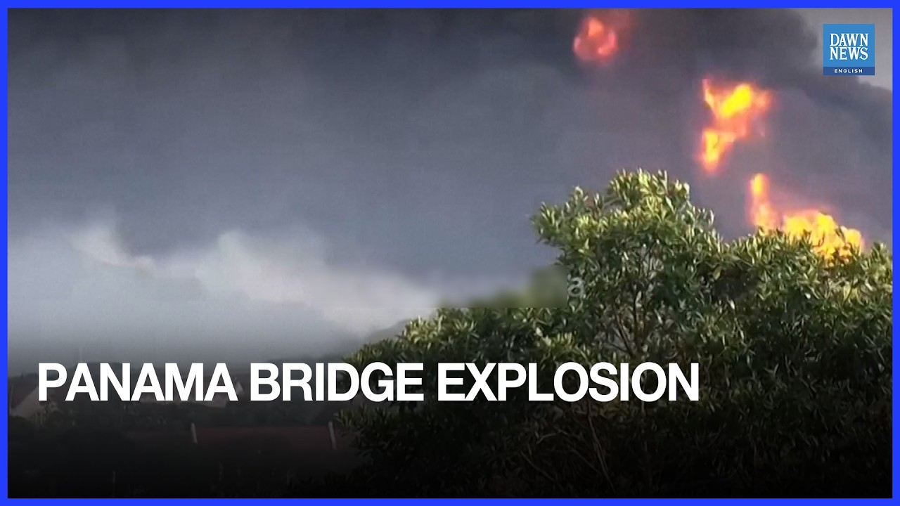 Panama Bridge of the Americas Explosion: Tanker Truck Fire Kills 1, Injures 2 Firefighters