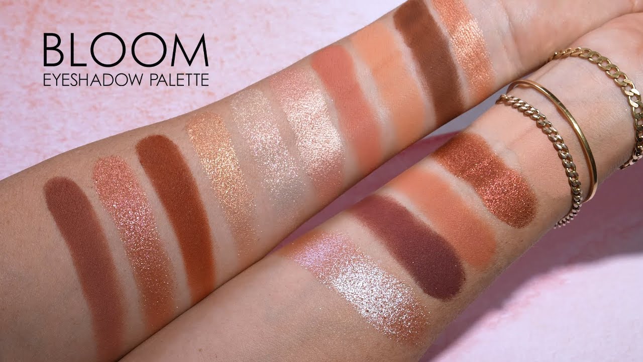 BLOOM PALETTE LIVE SWATCHES | Natasha Denona Makeup