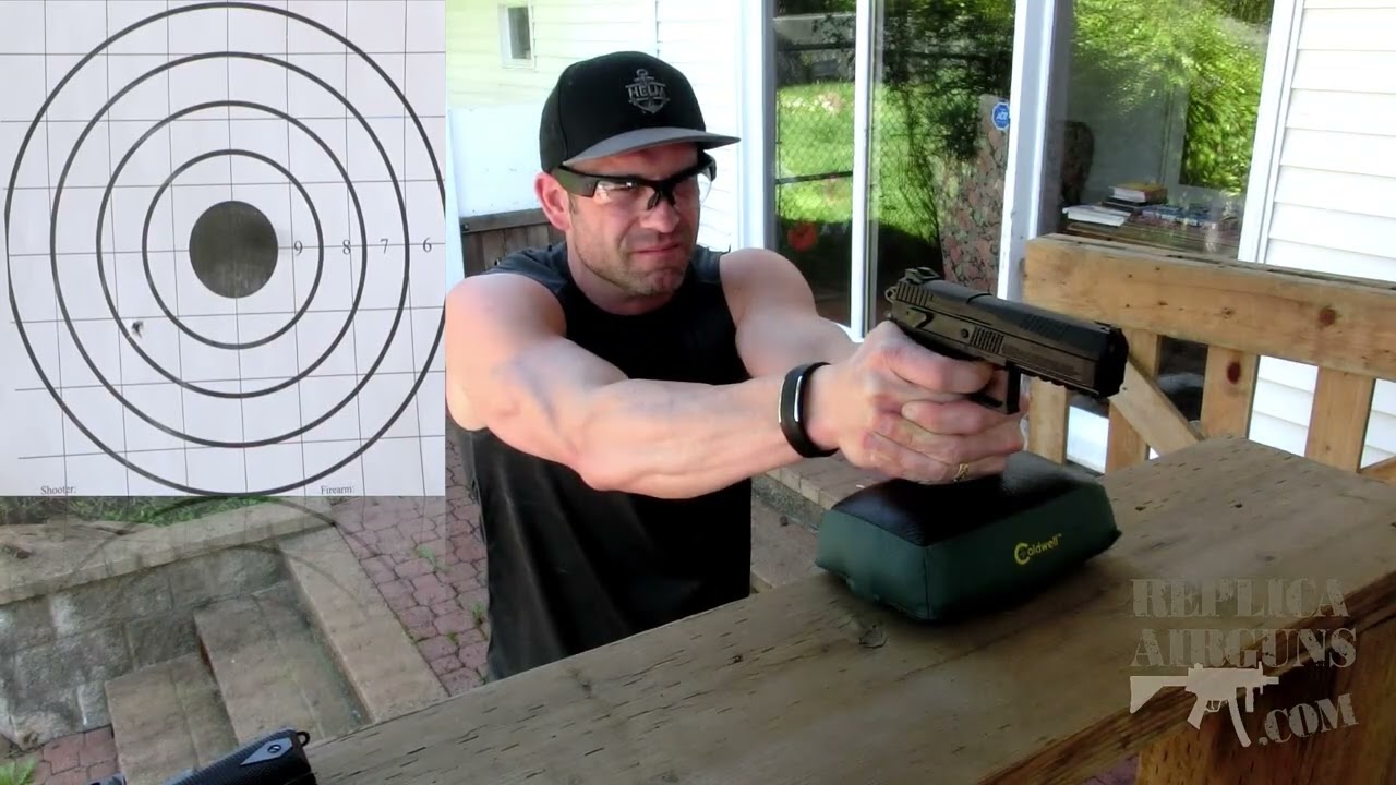 ASG CZ P-09 Duty CO2 Blowback Pellet-BB Pistol Field Test Review