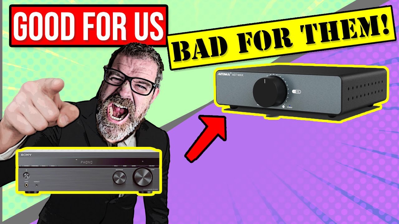 These Amps Crush and People Hate It! The Aiyima A07 Max Amp takes it to 