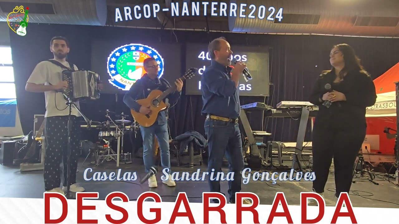 Cantares ao Desafio 💥 DESGARRADA 🎙 Sandrina Gonçalves e Caselas 👍Feira e Festa de Nanterre 🎉Romaria