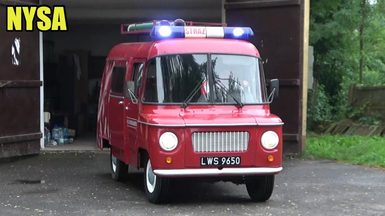 [Unikat] Alarmowo strażacka Nysa 522 GLM 8 z OSP Domaniew!