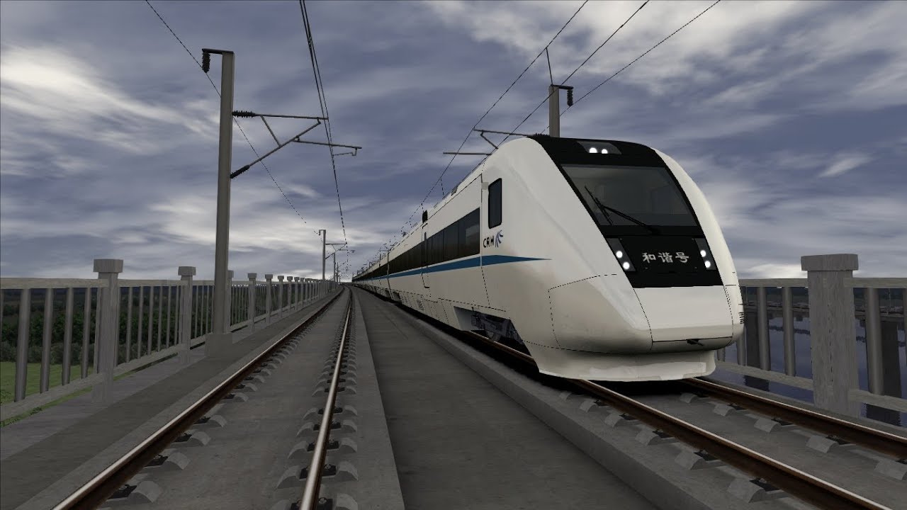 CRH 1A Cabride [HD] - Chengdu~Suining TS2018 Gameplay