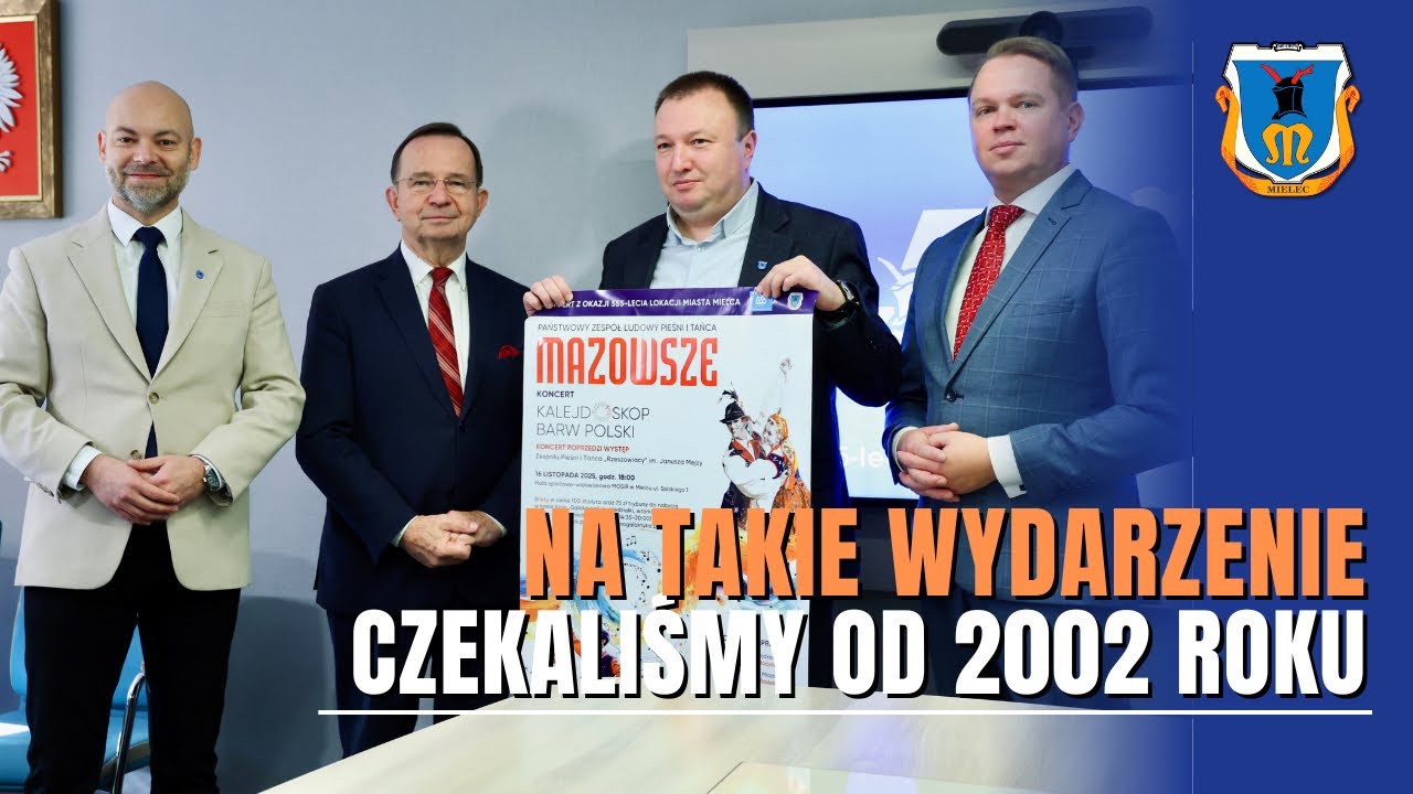 Tomasz Leyko o występach Zespołu „Mazowsze” w Mielcu 