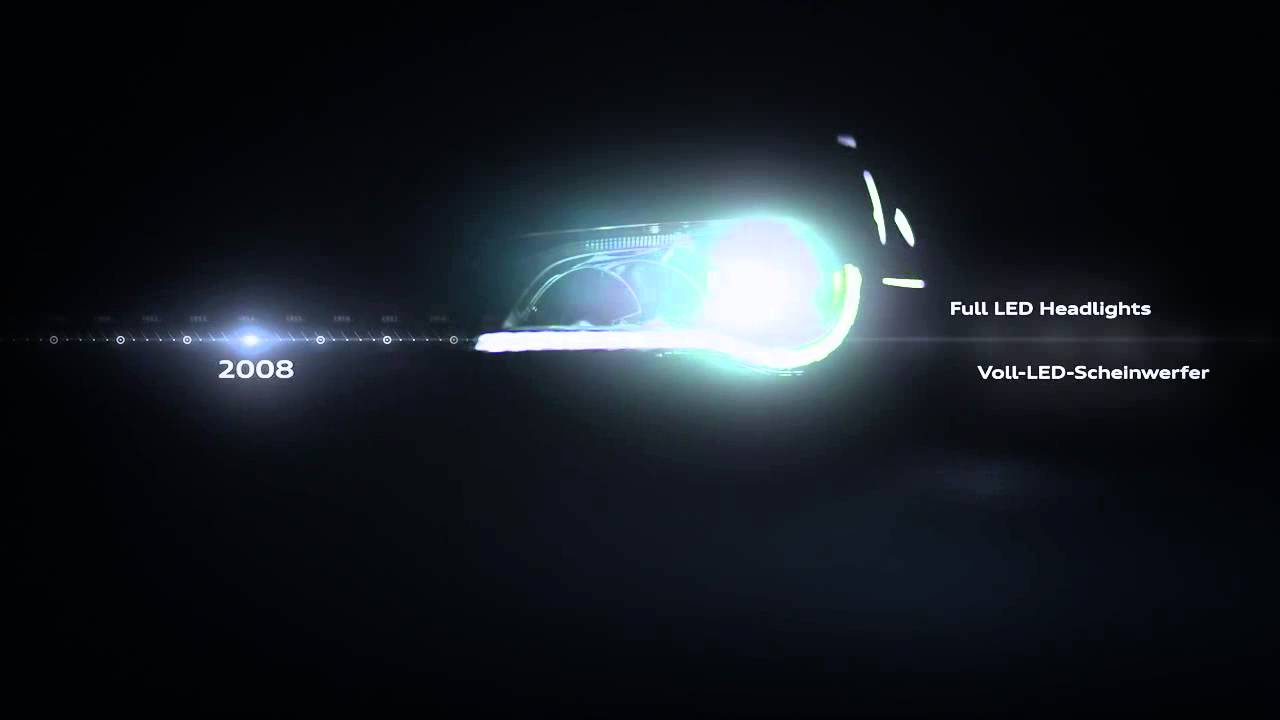 History of light by Audi