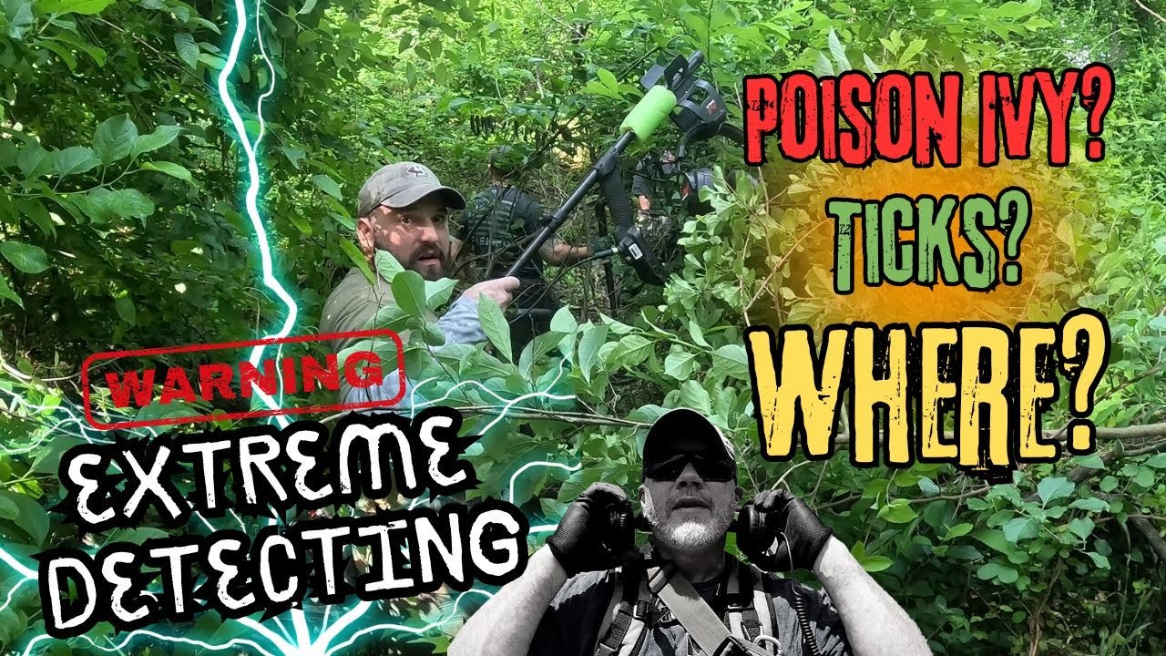 Extreme Relic Hunting - 35 Ticks, Poison Ivy, and More
