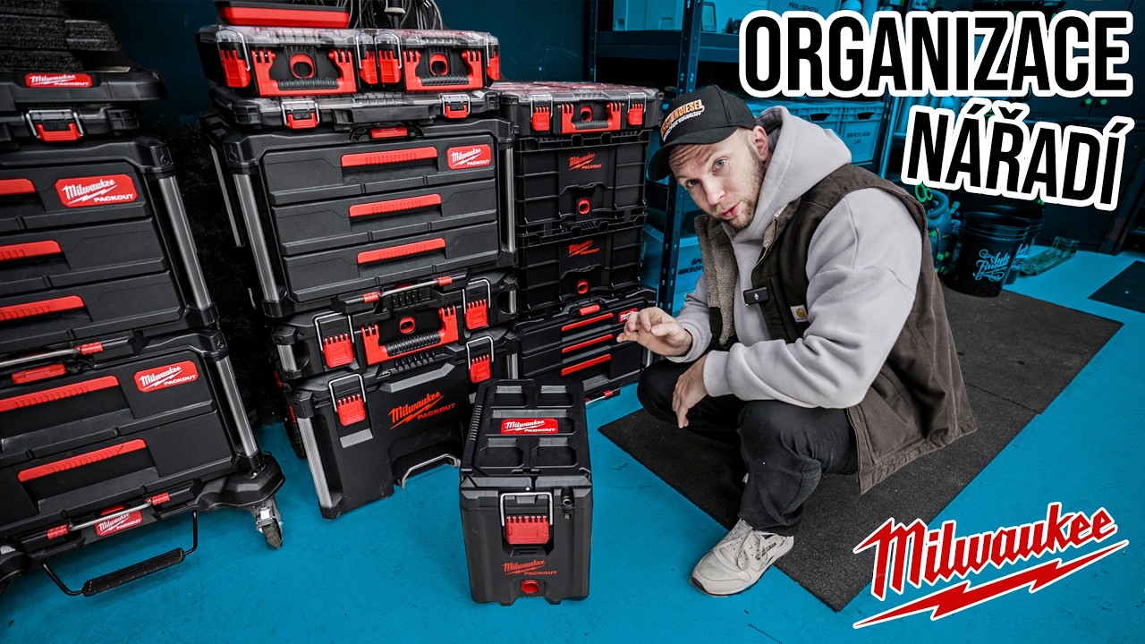 Konec bordelu! Jak uložit a zorganizovat nejen nářadí | MILWAUKEE PACKOUT™ SYSTEM