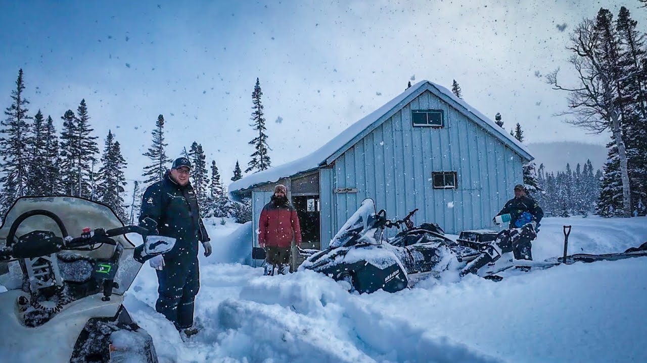 REMOTE CABIN TRIP: Ice Fishin' for BIG TROUT!
