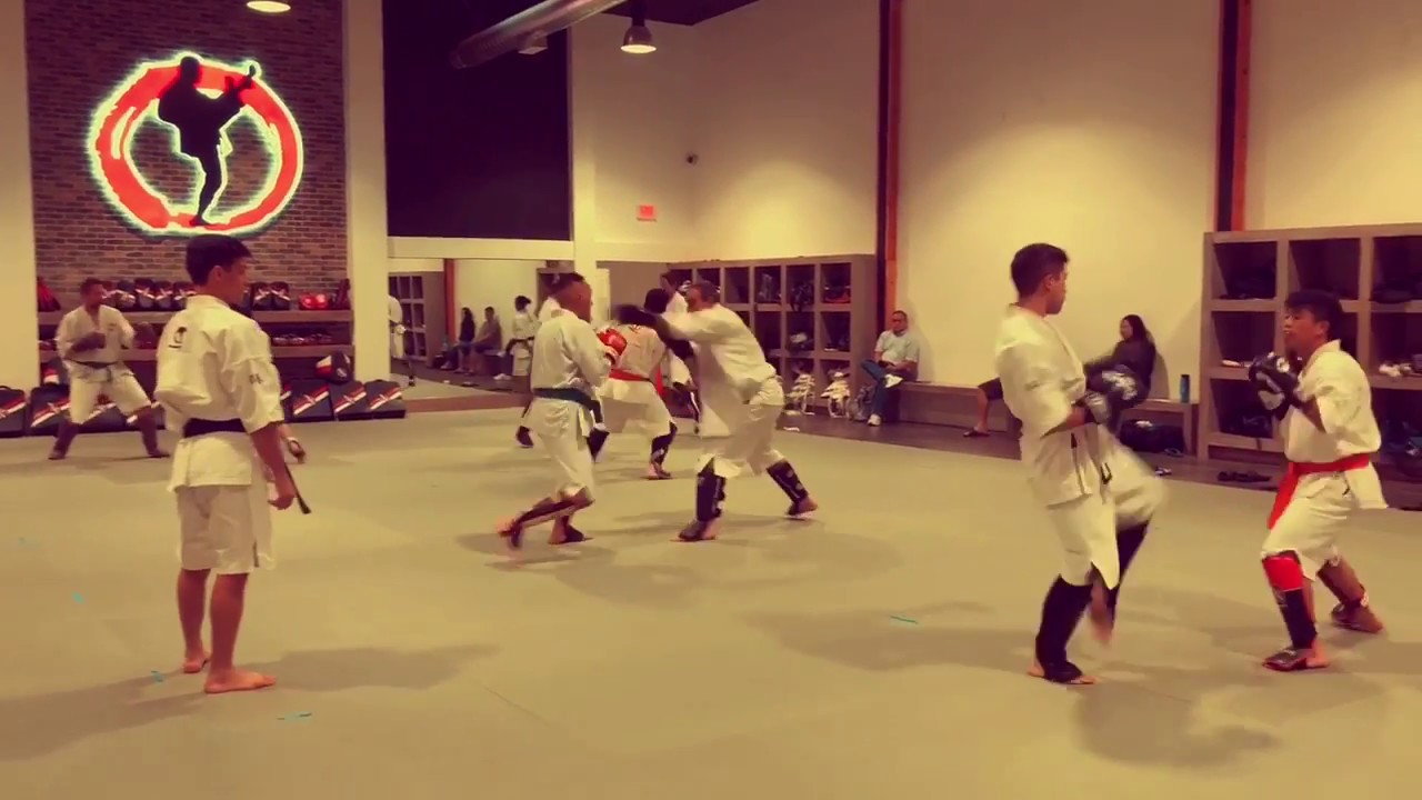 Machida Karate Belt Exam- Light Sparring @ Nick’s Dojo Hermosa Beach