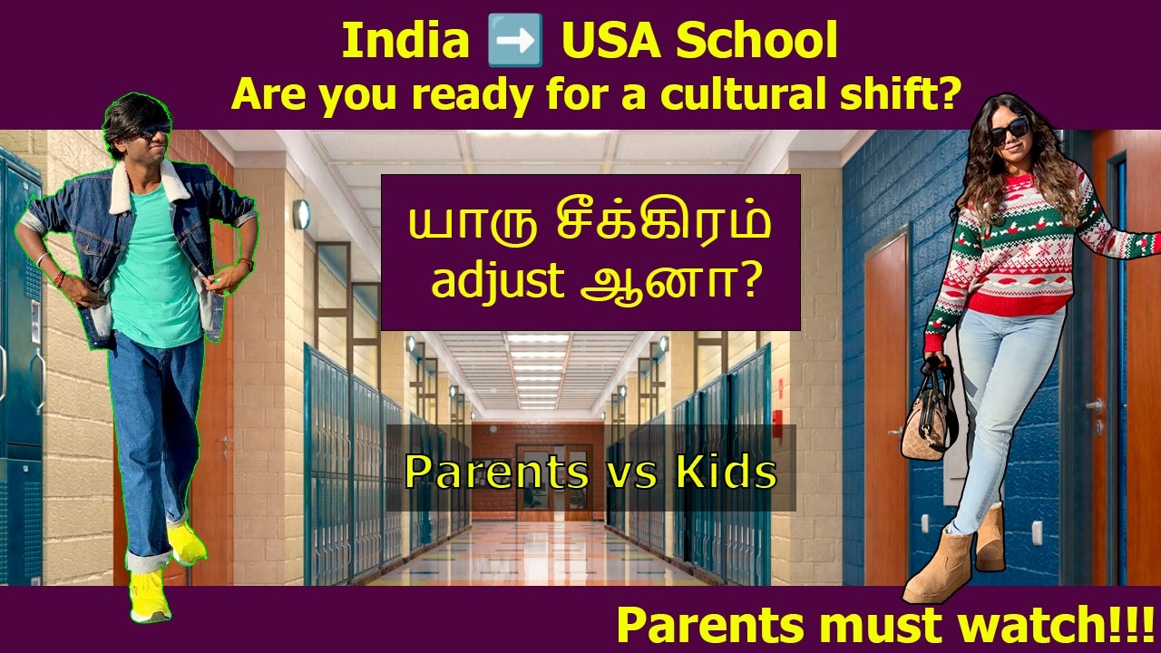 தமிழ்-USA School Life Reality What No One Tells Indian Students About USA Schools| Mom vs Teen talk