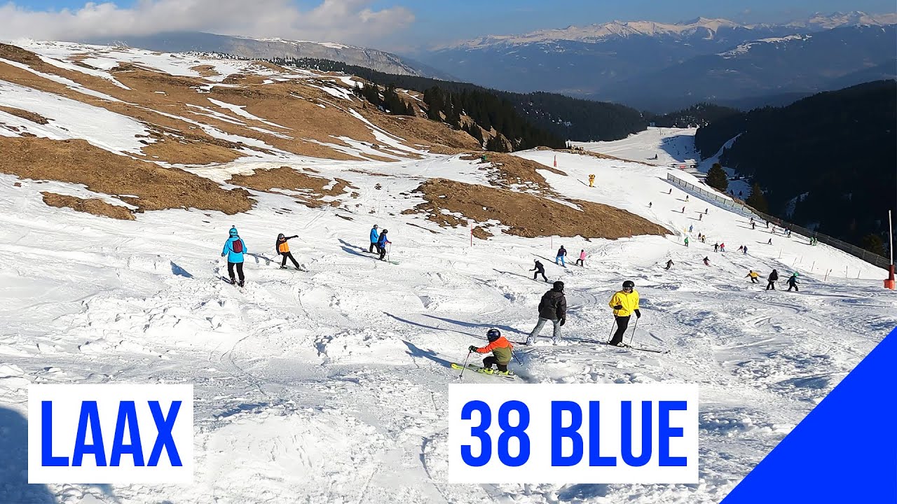 LAAX, 38 🔵 BLUE - BLAU (Moguls + Slush Snow) #1 🇨🇭
