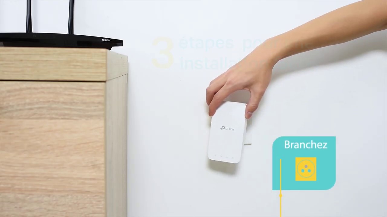 Tutoriel Installation r&eacute;p&eacute;teur WiFi TP-Link RE300/RE305 = augmentez votre couverture WiFi facilement