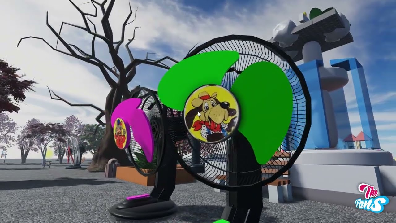 Wobbly Fan With a Very Luxurious and Rare Design |Roblox
