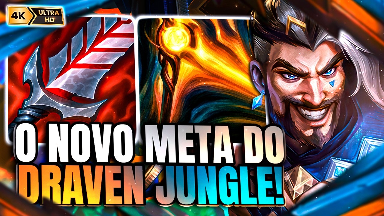 DRAVEN JUNGLE? ENTENDA A FORÇA DO META CHINÊS! | LOL WILD RIFT