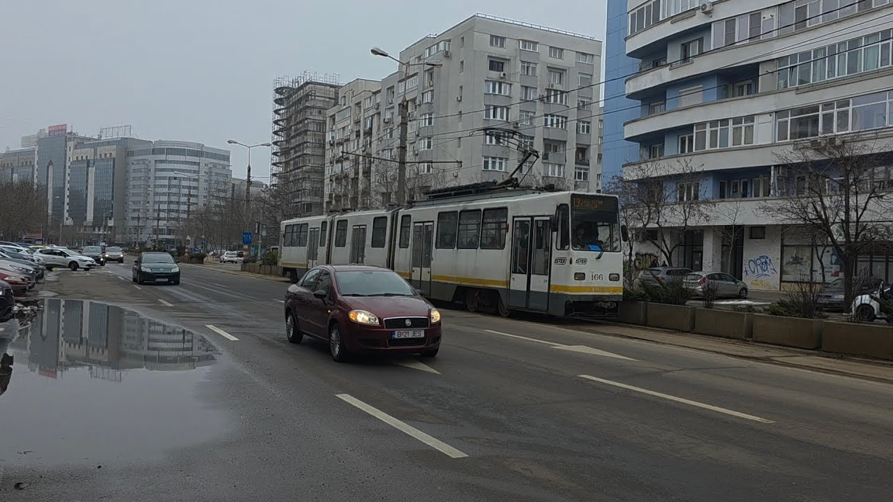 Ultima zi de circulație a tramvaielor pe linia de tramvai nemodernizată de pe Strada Nerva Traian.