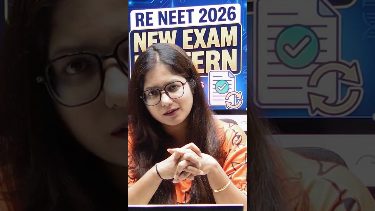 RE NEET 2026: NTA Changed the NEET EXAM Paper Pattern?! 🚨#nta #neet #reneet #exam #biology #biohacks