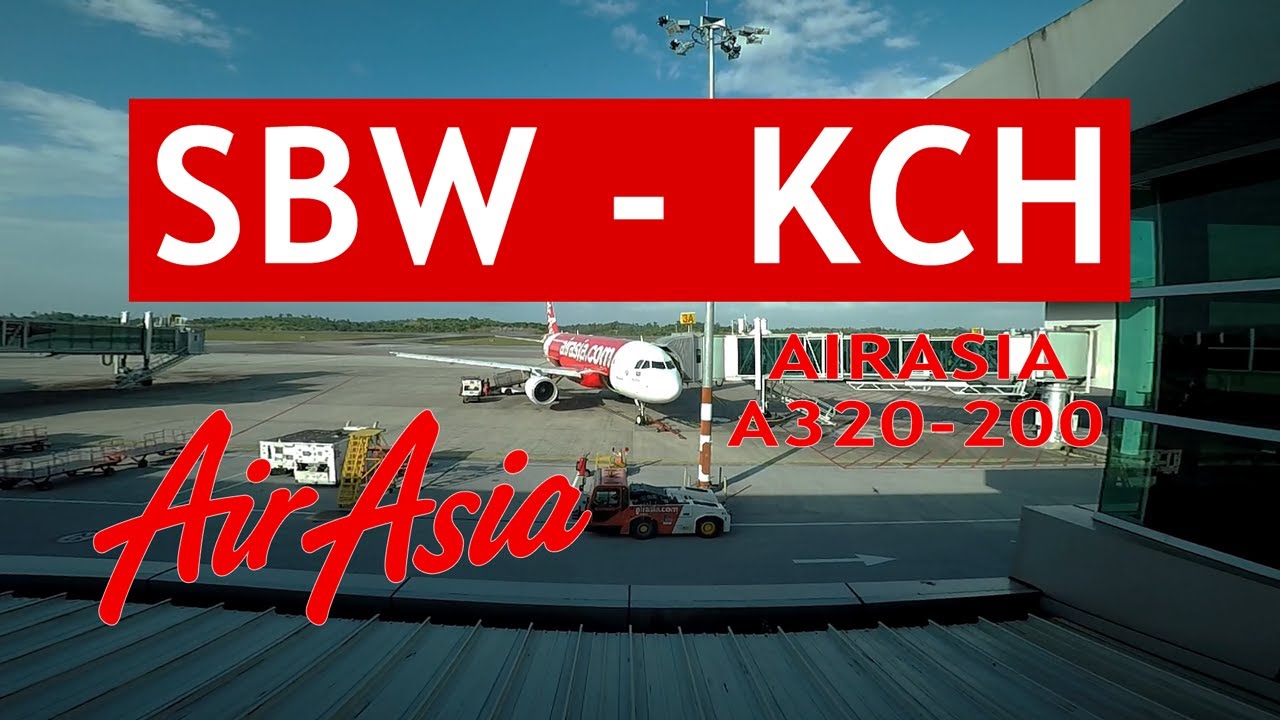 TRIP REPORT | Short Domestic Hop | AirAsia AK6461: Sibu SBW ✈ Kuching Int'l KCH