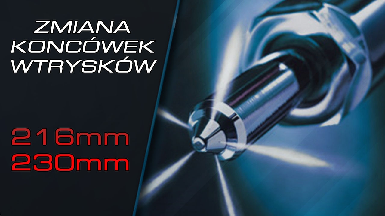 Zmiana końcówek wtrysków (216 mm i 230mm) w silnikach TDi VW / Skoda / Audi / Seat