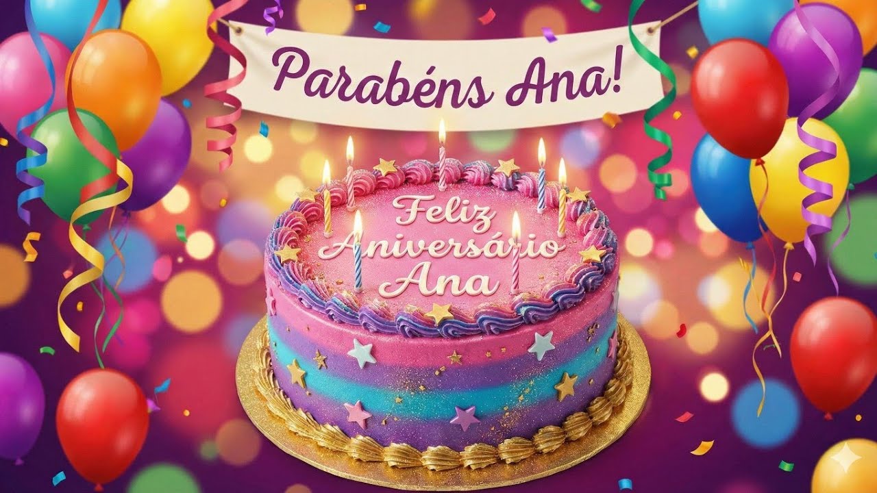 PARABÉNS ANA/ Canção de Aniversário