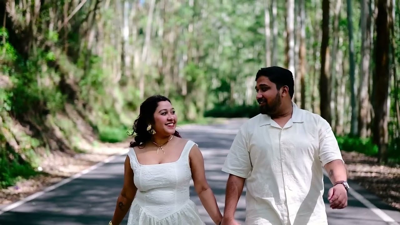 Anish @ Mamoni pre wedding shoot in munnar 