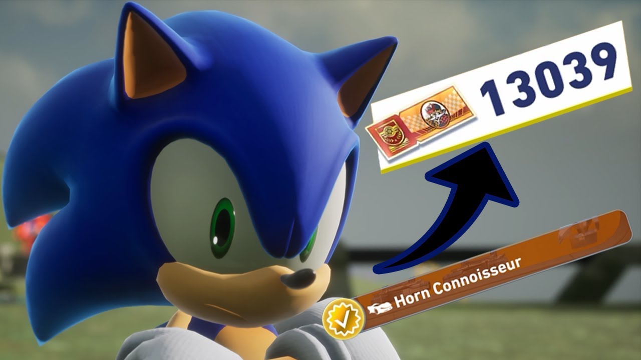 You need 13,000 Donpa Tickets to get all horns - Sonic Racing: CrossWorlds