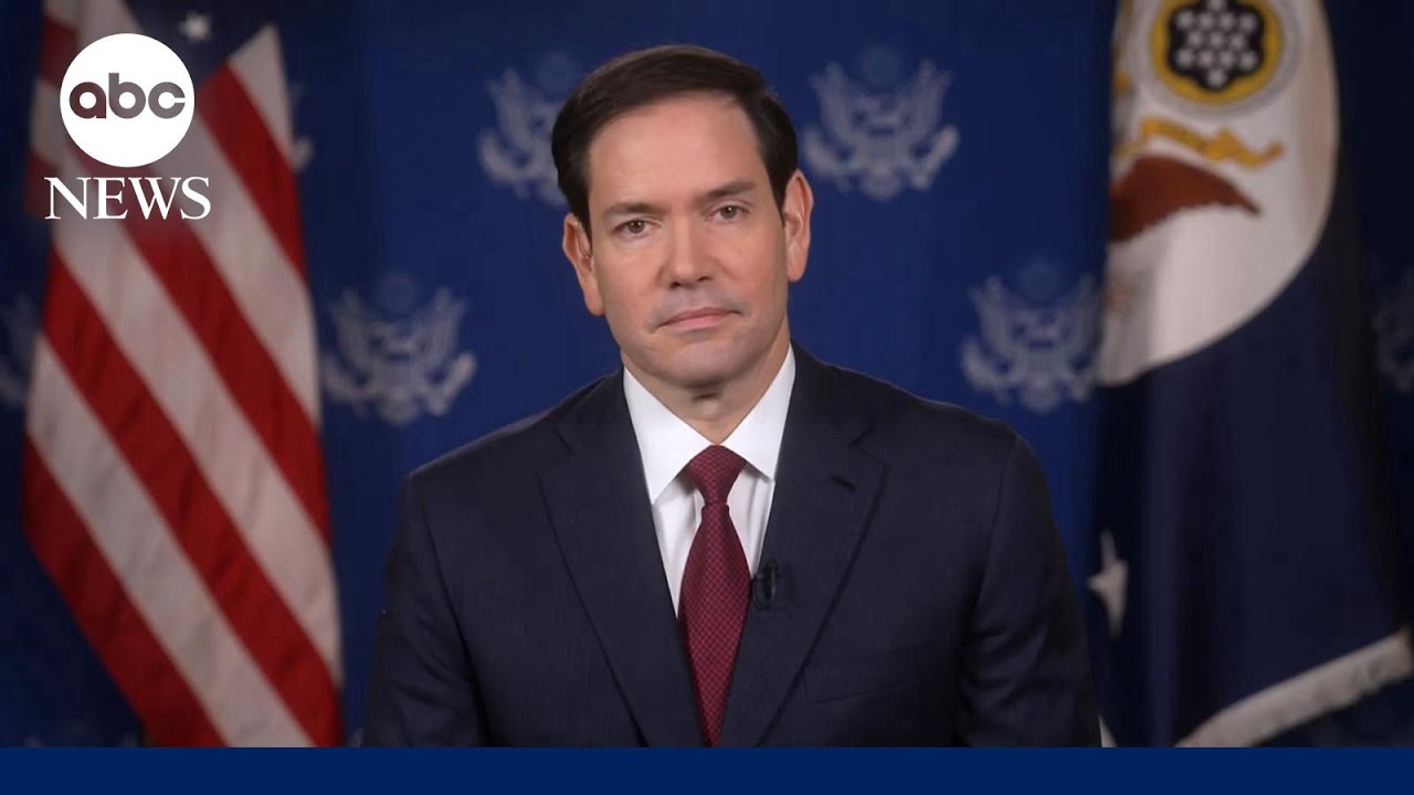 Marco Rubio talks Trump’s UN speech, Palestinian statehood