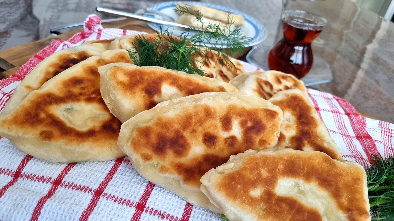Börek ohne Backen ohne Ei Pogaca in 20 Minuten fertig