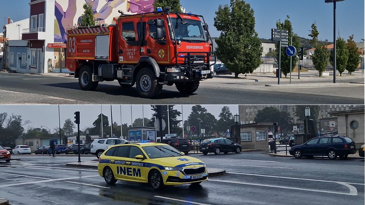 ABSC e VFCI Bombeiros, RSB Lisboa, CVP e INEM [COMPILATION]