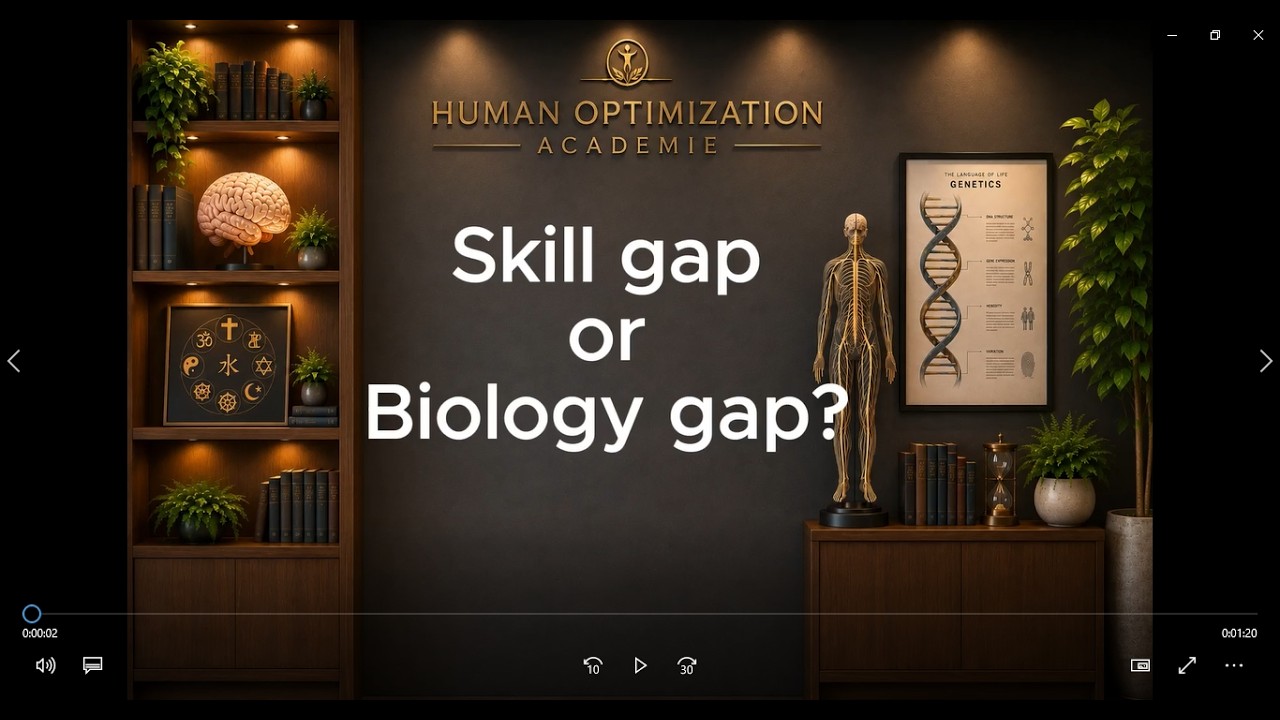 A Skill gap or Biology gap?