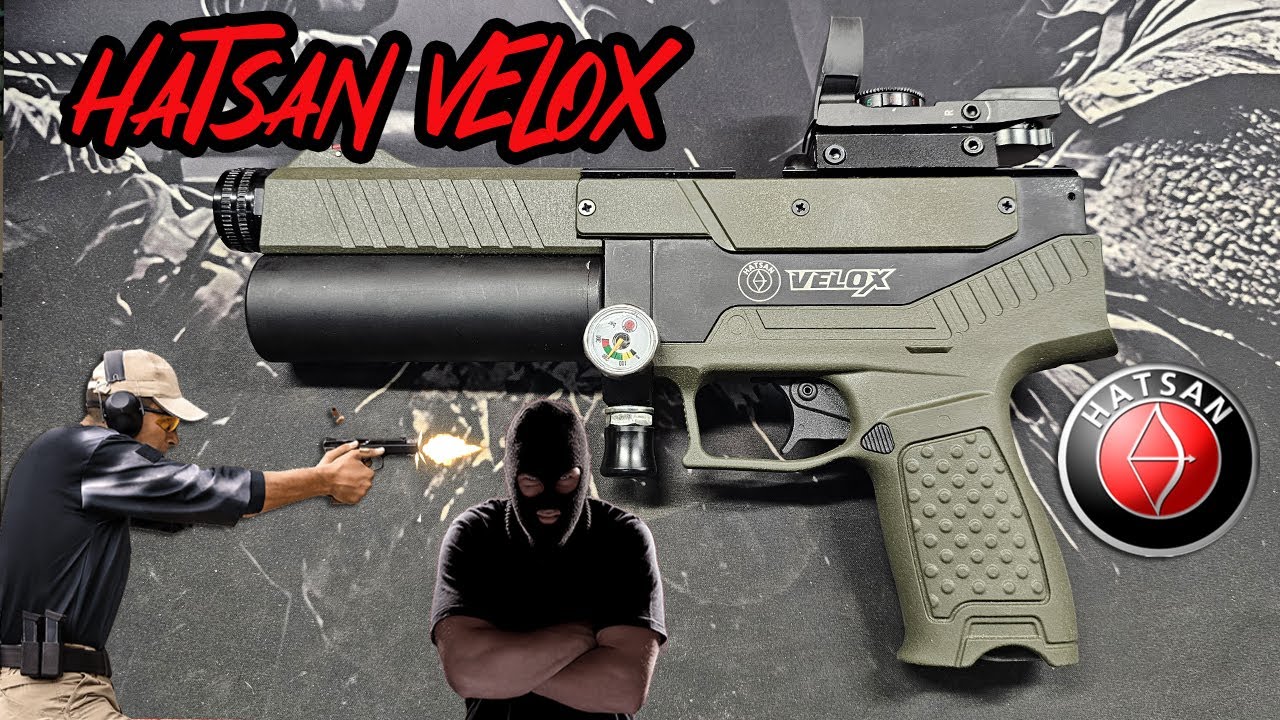 HATSAN VELOX UNA GRAN PISTOLA PCP PRESENTACION